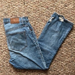 Madewell Cali-Demi Boot Jean Bess Wash